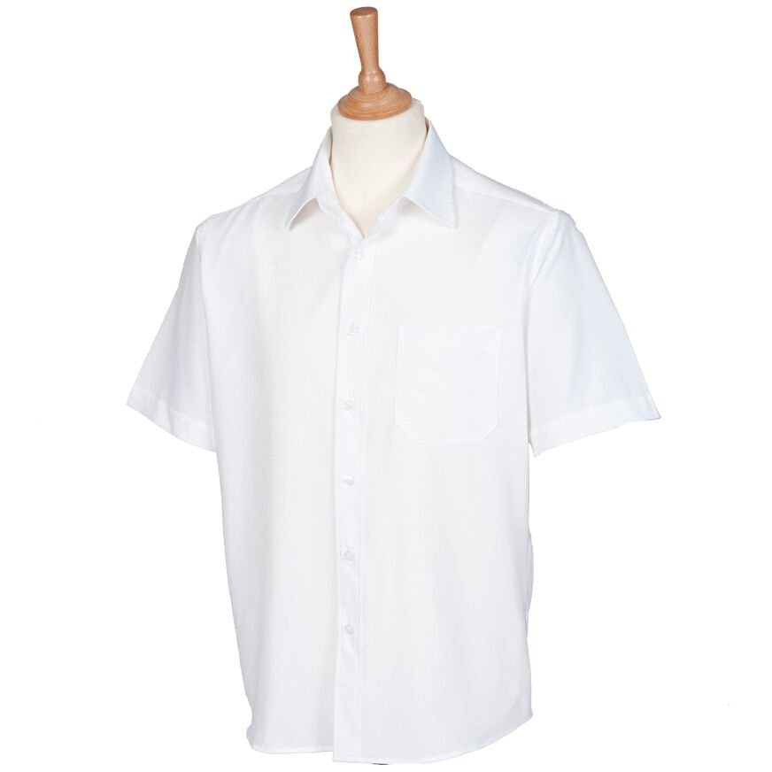 Breathable Men’s Short Sleeve Dress Shirt - Marina Yacht Wear