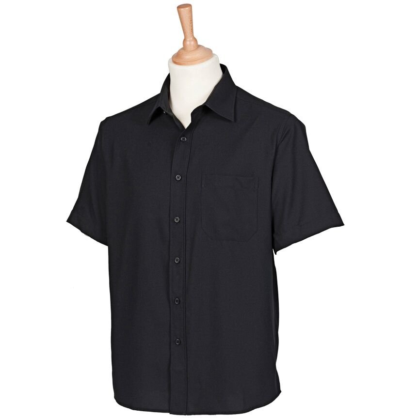 Breathable Men’s Short Sleeve Dress Shirt - Marina Yacht Wear