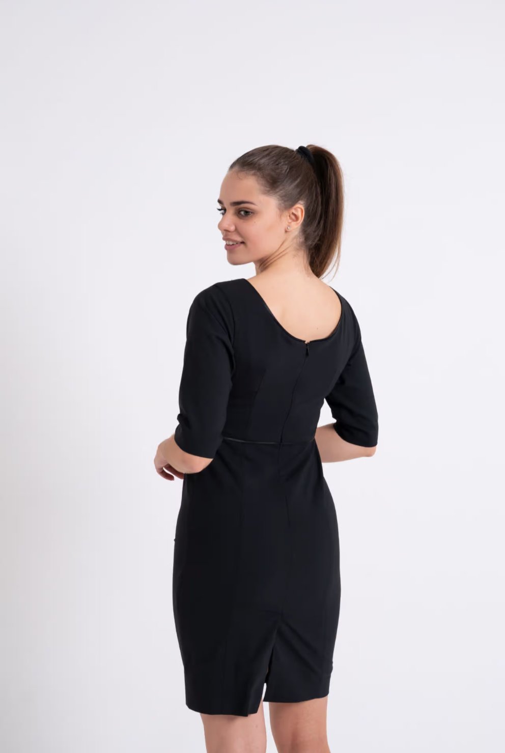 Ladies Evening 3/4 Sleeve Dress - Marina Yacht Wear