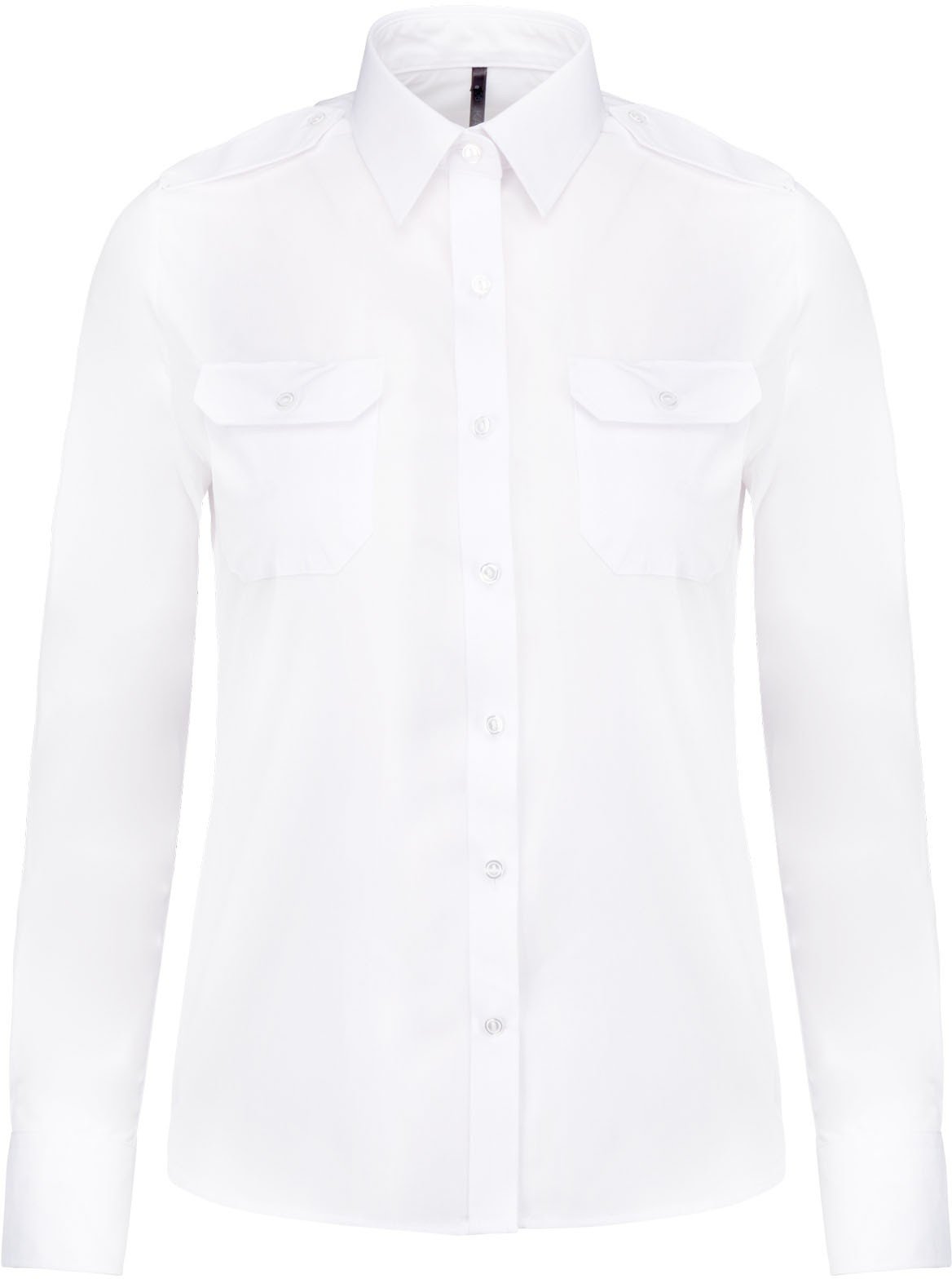 Ladies Long Sleeve Dress shirt with tabs - Marina Yacht Wear