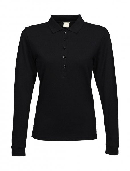 Ladies Long Sleeve Polo Tee jays - Marina Yacht Wear