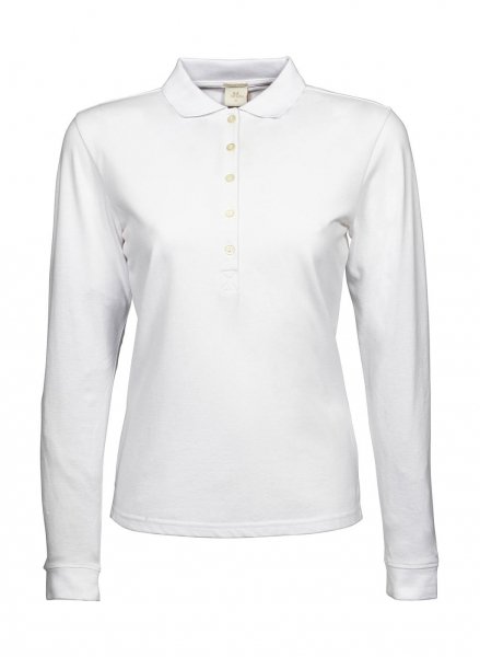 Ladies Long Sleeve Polo Tee jays - Marina Yacht Wear