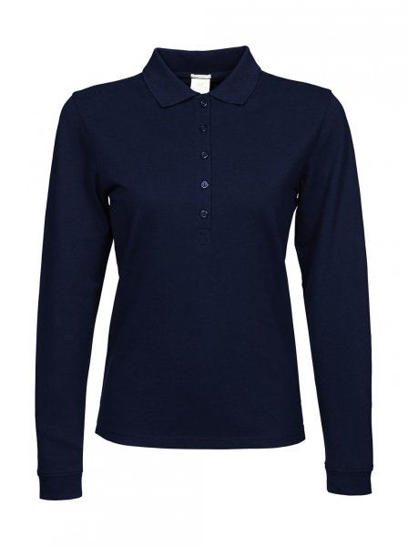 Ladies Long Sleeve Polo Tee jays - Marina Yacht Wear