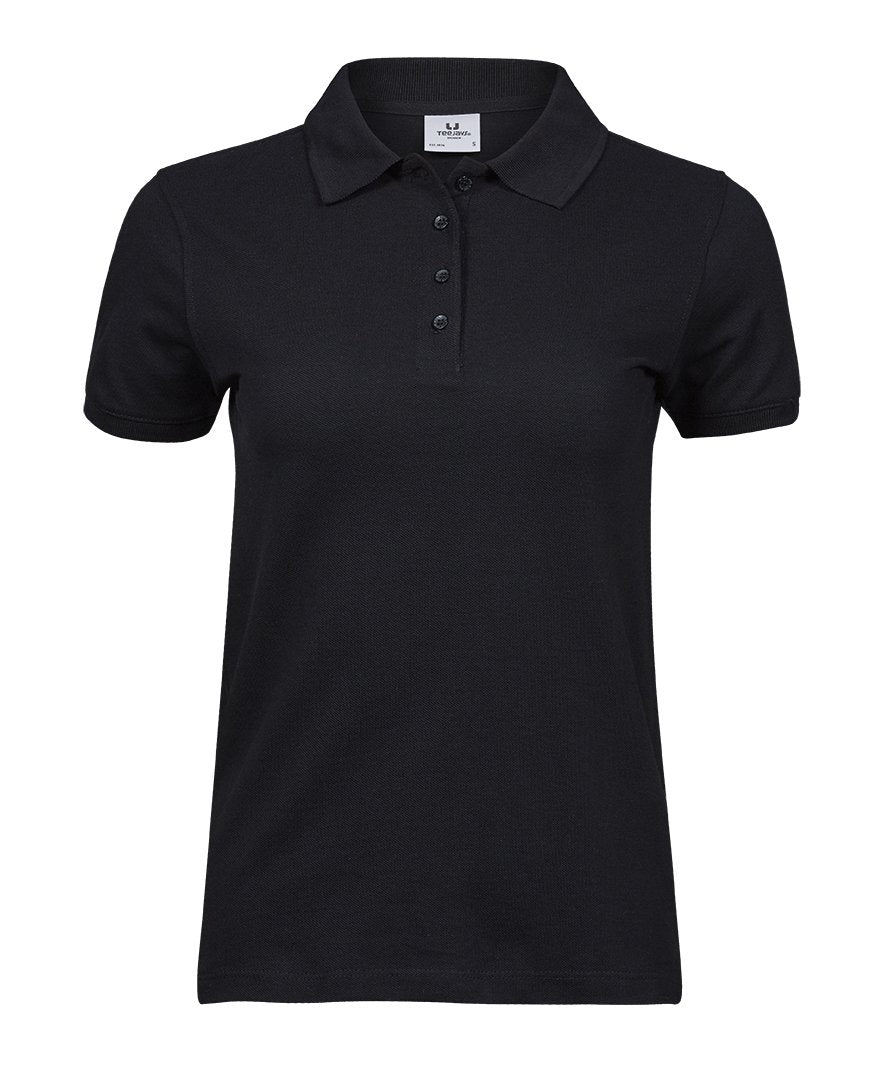 Ladies Short Sleeve Pique Polo Shirt - Marina Yacht Wear