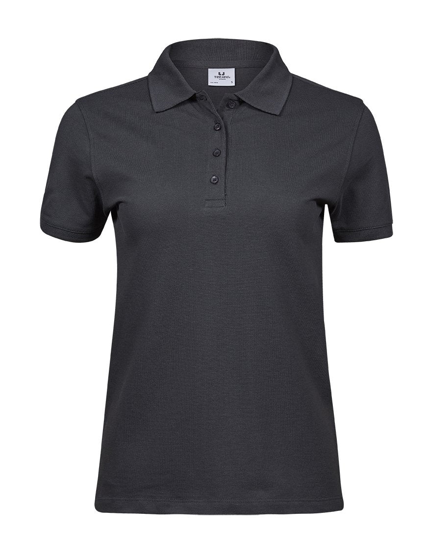 Ladies Short Sleeve Pique Polo Shirt - Marina Yacht Wear