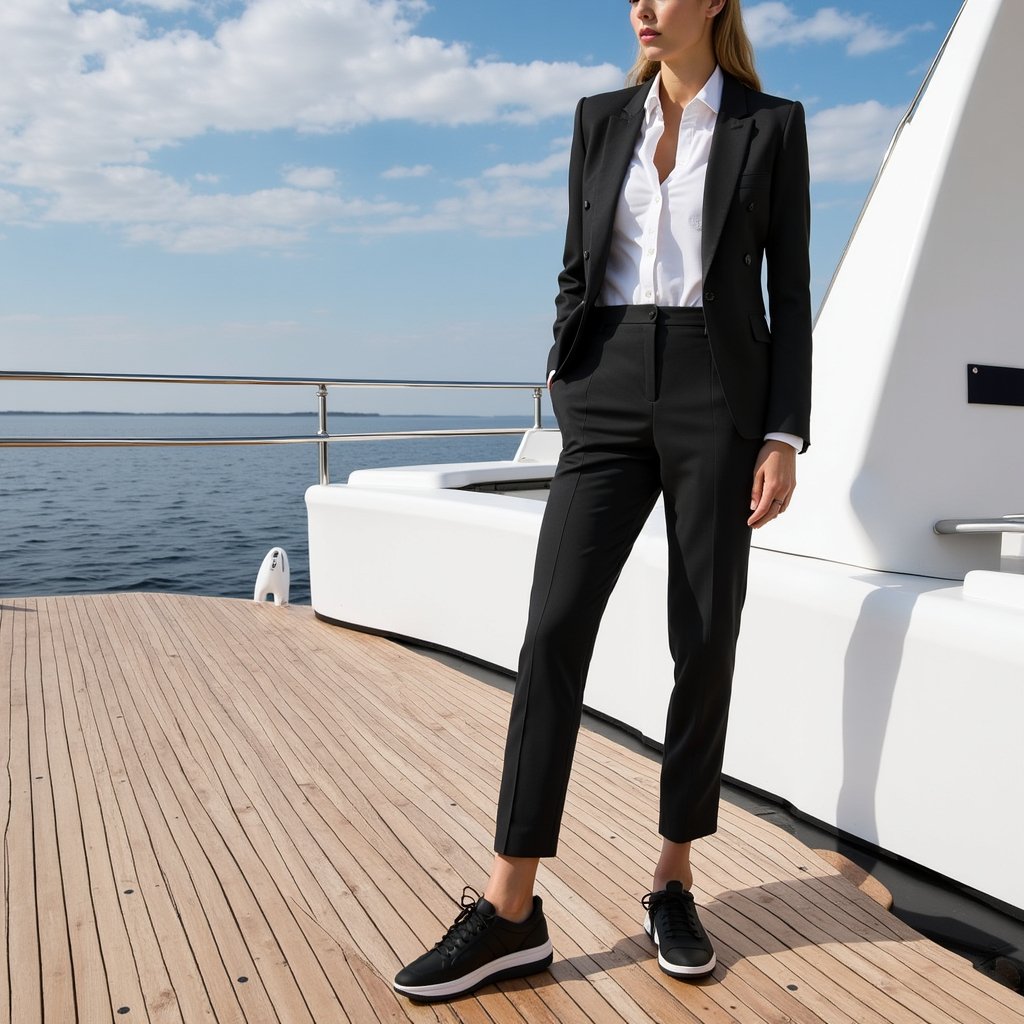 Ladies Suit Pant - Marina Yacht Wear