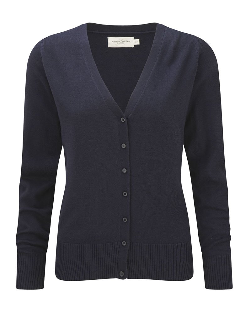 Ladies V - Neck Cardigan - Marina Yacht Wear