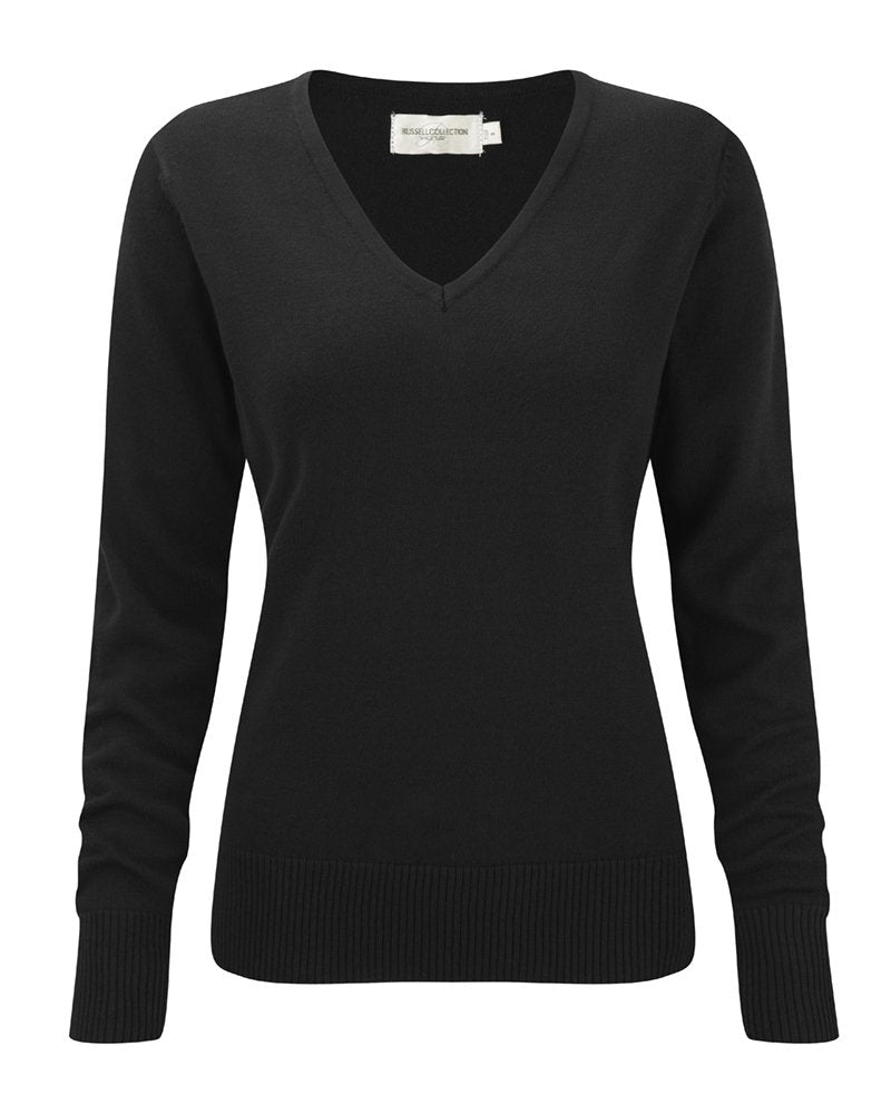 Ladies V - Neck Jumper - Marina Yacht Wear