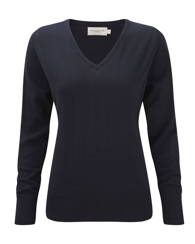 Ladies V - Neck Jumper - Marina Yacht Wear