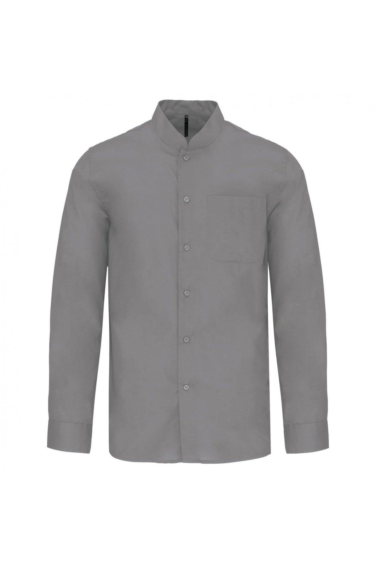 Long - sleeved mandarin collar shirt - Marina Yacht Wear