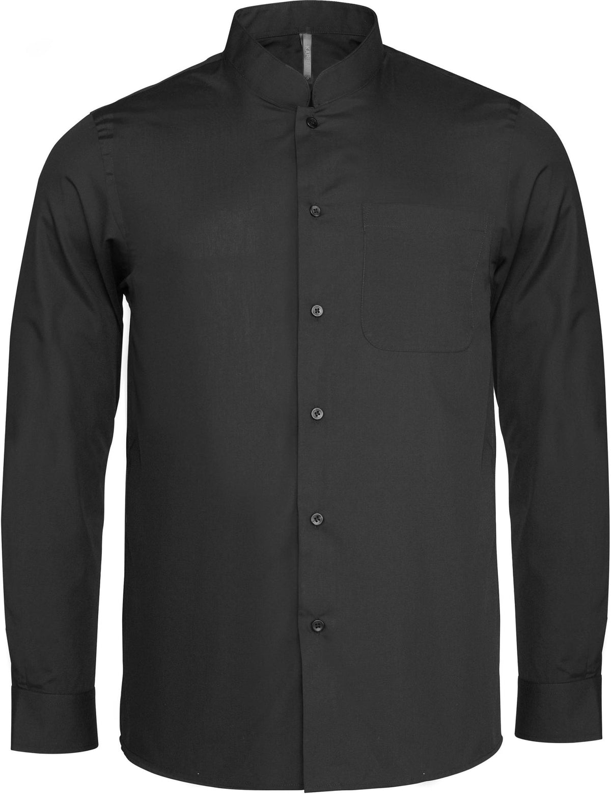 Long - sleeved mandarin collar shirt - Marina Yacht Wear