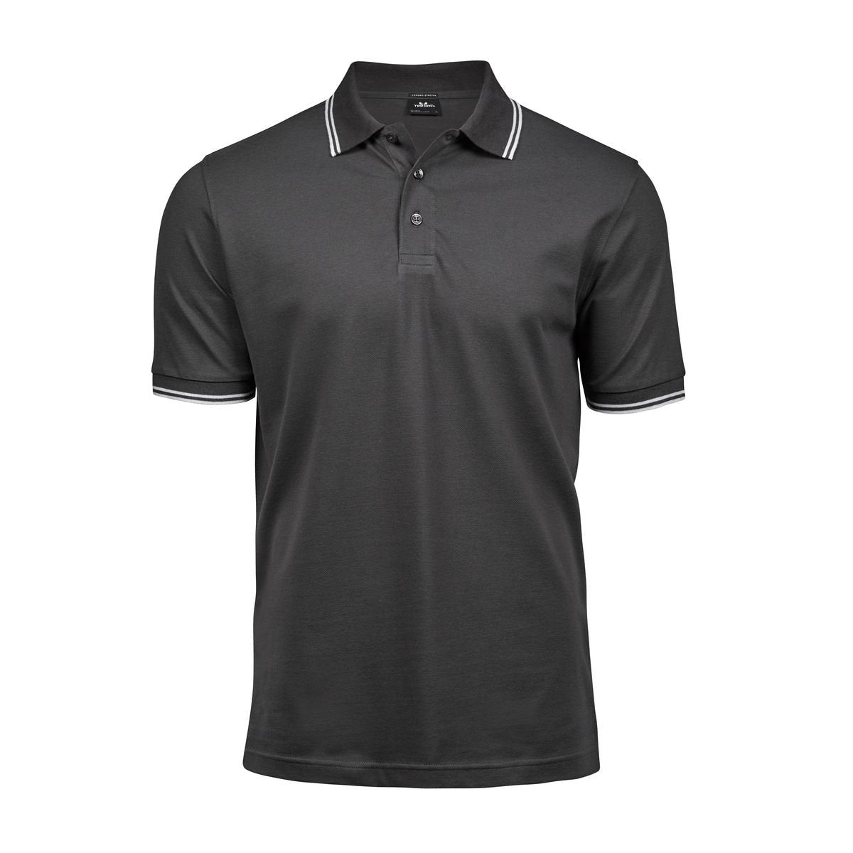 Luxury Stripe Stretch Polo - Marina Yacht Wear