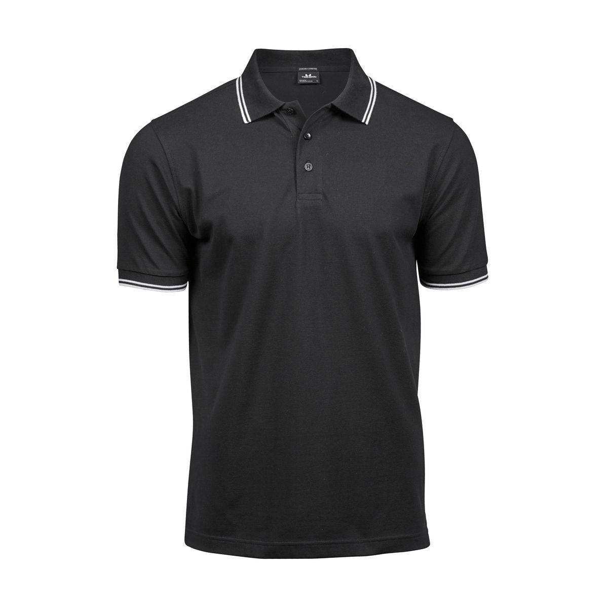 Luxury Stripe Stretch Polo - Marina Yacht Wear