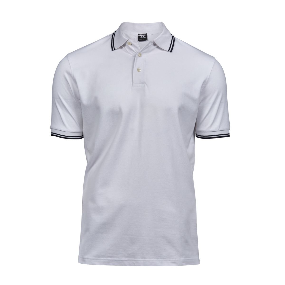 Luxury Stripe Stretch Polo - Marina Yacht Wear