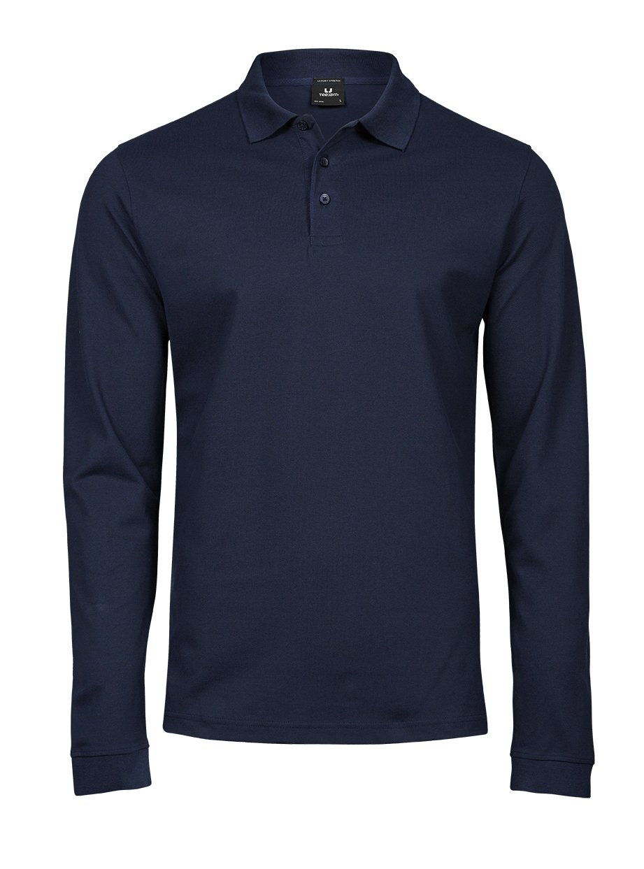 Men’s Long Sleeve Polo Shirt Tee Jays - Marina Yacht Wear