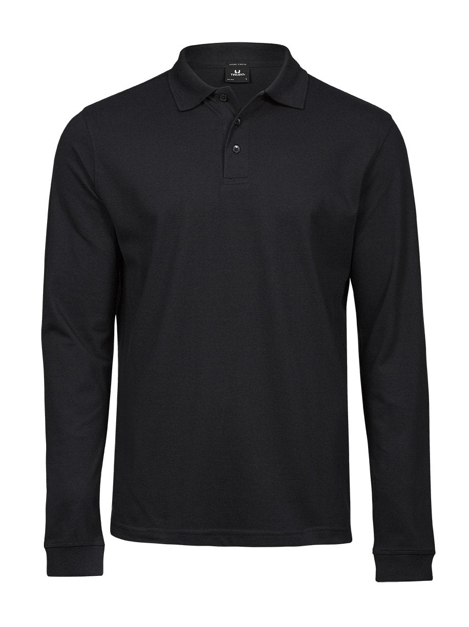 Men’s Long Sleeve Polo Shirt Tee Jays - Marina Yacht Wear