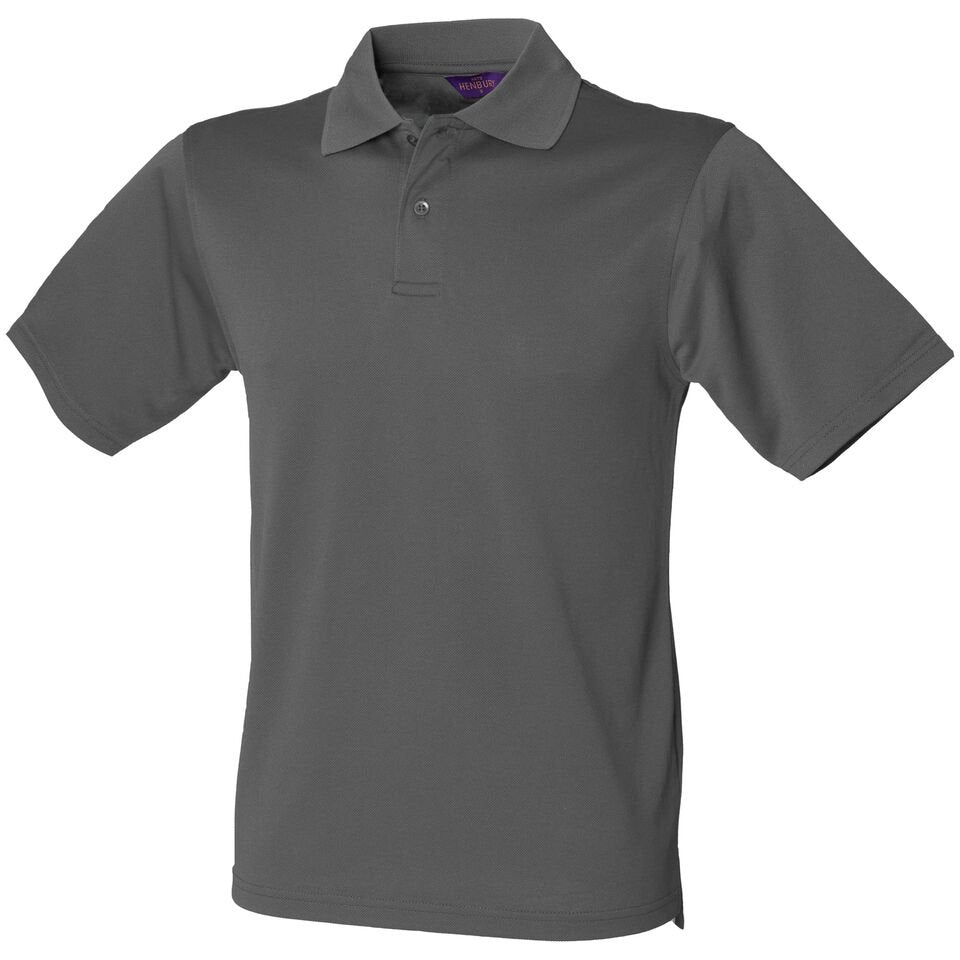 Men’s short sleeve quick dry polo HENBURY - Marina Yacht Wear