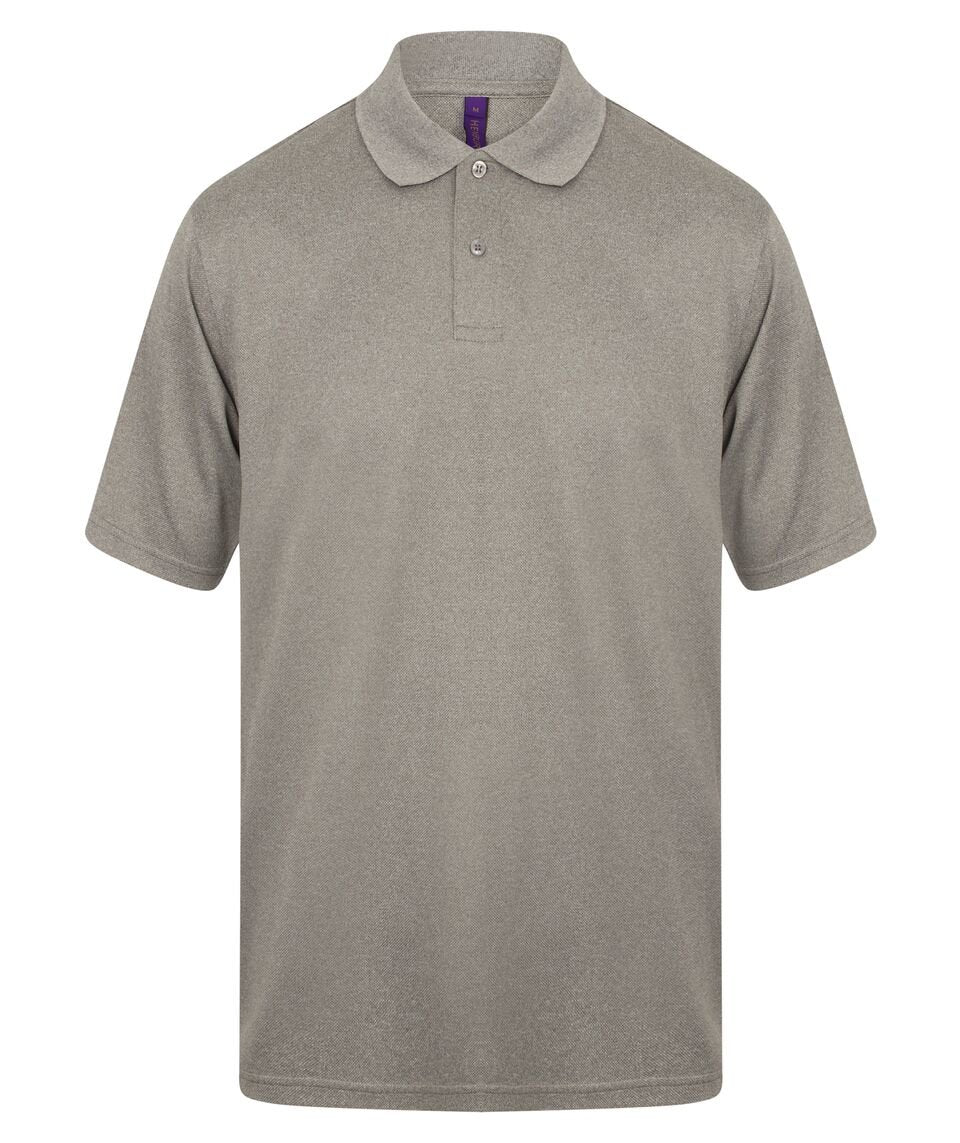 Men’s short sleeve quick dry polo HENBURY - Marina Yacht Wear