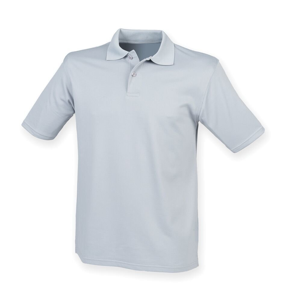 Men’s short sleeve quick dry polo HENBURY - Marina Yacht Wear