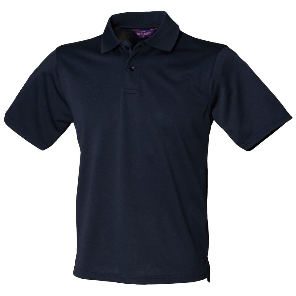 Men’s short sleeve quick dry polo HENBURY - Marina Yacht Wear