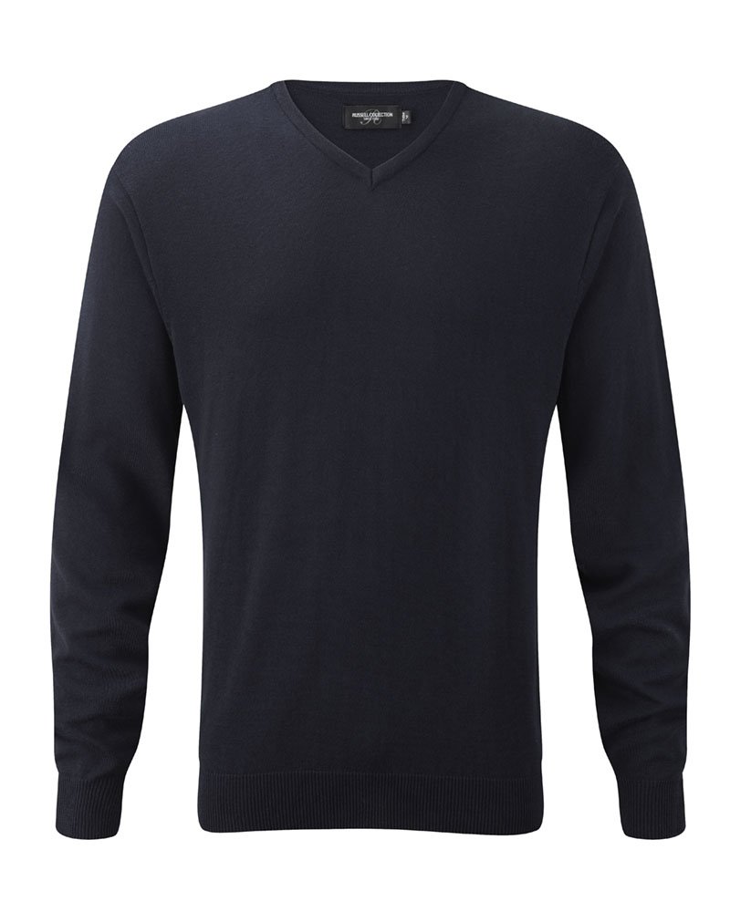 Men’s V - Neck Jumper - Marina Yacht Wear