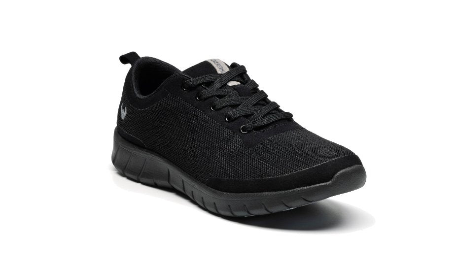 Non - slip Unisex Black Sneakers - Marina Yacht Wear