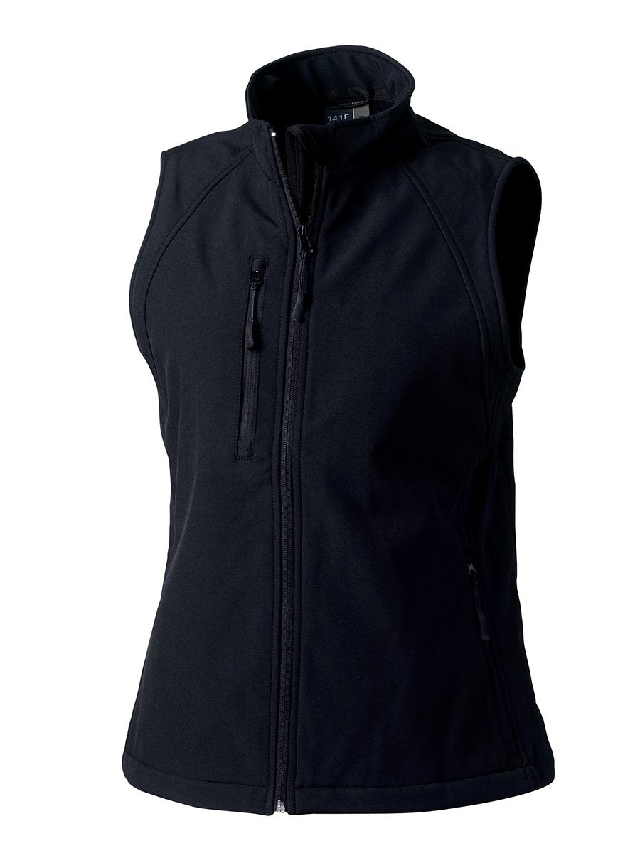 RUSSELL Ladies Softshell Vest No Sleeve - Marina Yacht Wear