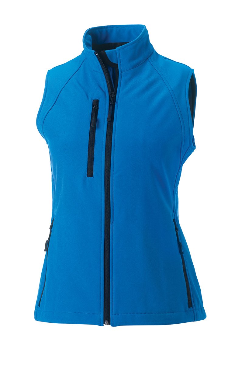 RUSSELL Ladies Softshell Vest No Sleeve - Marina Yacht Wear