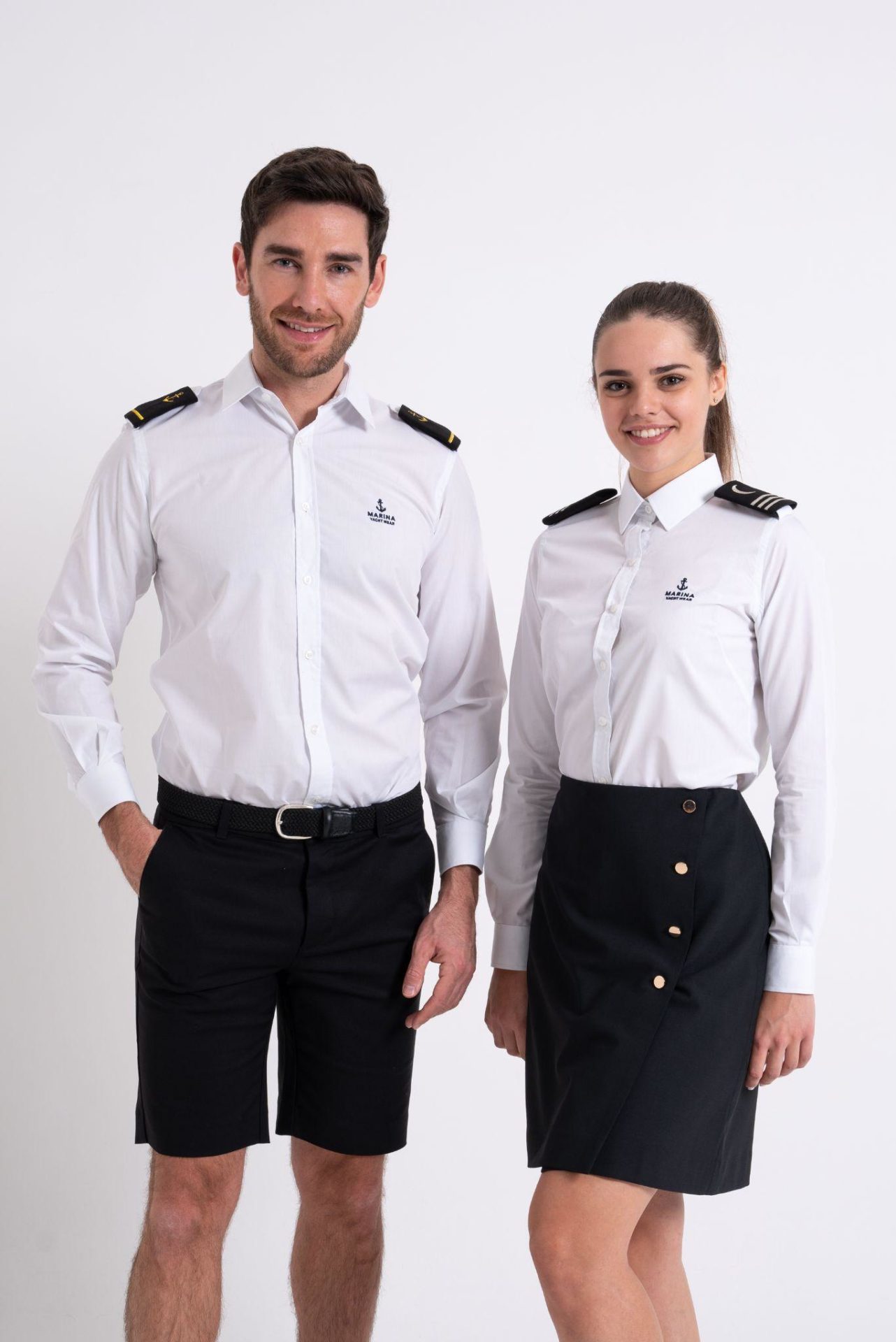 Yacht crew uniforms