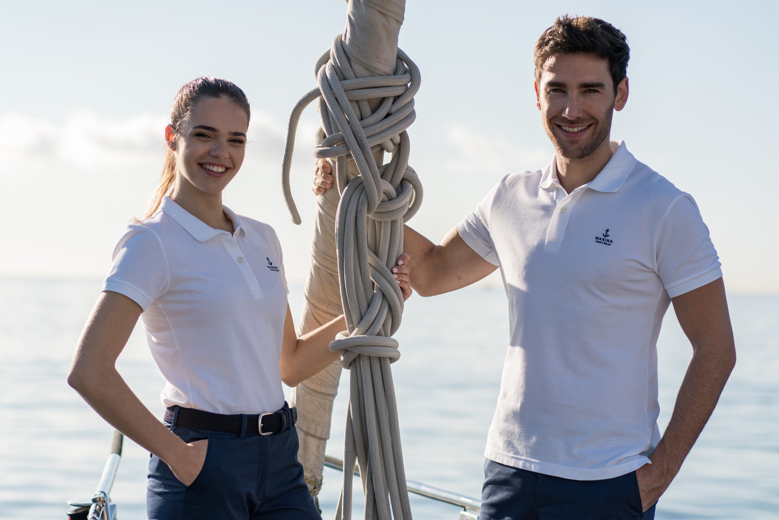 luxury yacht crew uniforms